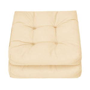 Durable polyester fabric is wear-resistant with a long lifespan <br>Soft cushions offer a better sitting experience <br>The waterproof and oil-proof cover is easy to clean and maintain <br>Exquisite workmanship without deformation <br>Sun protection funct