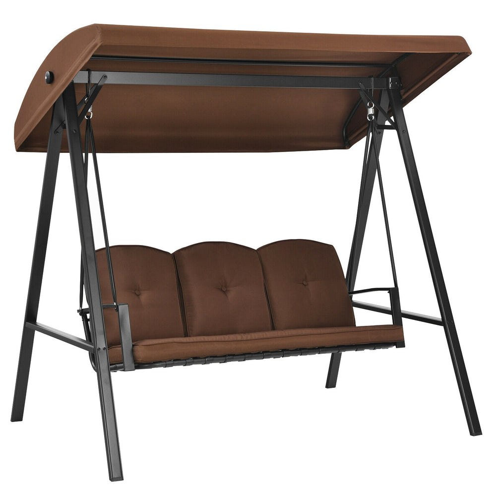 Enjoys shade coverage from the sunlight thanks to its adjustable canopy <br>Great for sunbathing because of its removable canopy <br>Strong loading capacity up to 710 lbs with heavy duty steel frame <br>Triangular structure for extra stability <br>Sturdy 