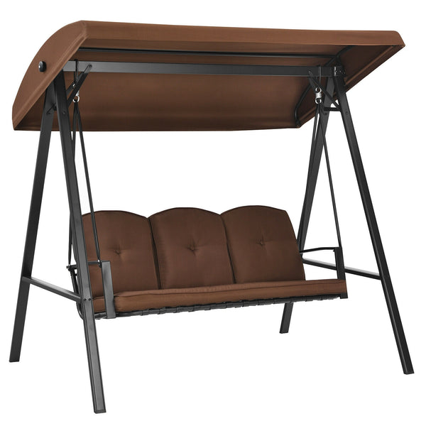 Enjoys shade coverage from the sunlight thanks to its adjustable canopy <br>Great for sunbathing because of its removable canopy <br>Strong loading capacity up to 710 lbs with heavy duty steel frame <br>Triangular structure for extra stability <br>Sturdy 