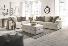Flaunting a trendsetting silhouette, this set puts the contemporary in your contemporary home. Chunky chenille fabric satisfies your need for a piece that feels as good as it looks. Accented with soft jacquard chenille throw pillows for a splash of geomet