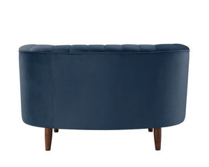  the Millephri collection will help achieve this modern aesthetic. The pocket coil foam seating gives off the feel of sitting on a plush cloud. The pieces are upholstered in a gorgeous velvet fabric and feature deep channel tu