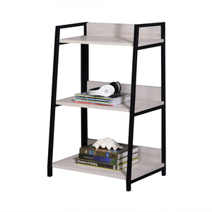 Combining simplicity with functionality, this Wendral bookshelf will sure to be an eye-catching piece in any home. Featuring a shelf storage system with a ladder-like appearance, each component is expertly crafted from the finest materials, including meta