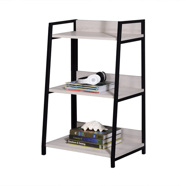 Combining simplicity with functionality, this Wendral bookshelf will sure to be an eye-catching piece in any home. Featuring a shelf storage system with a ladder-like appearance, each component is expertly crafted from the finest materials, including meta
