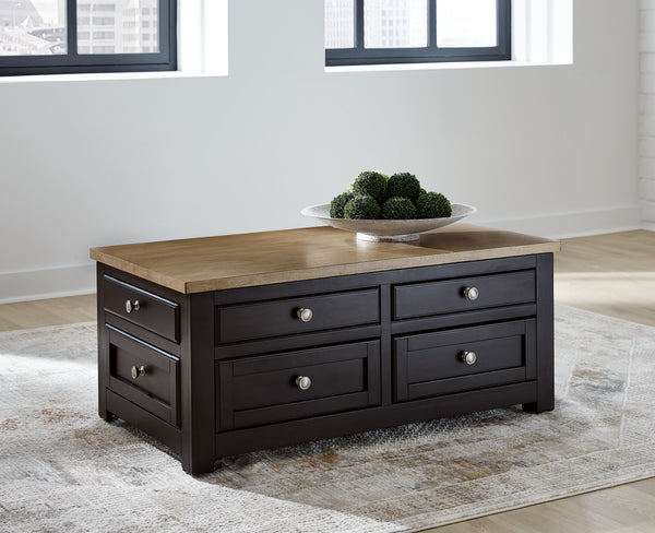  convenience is key. With this lift-top coffee table