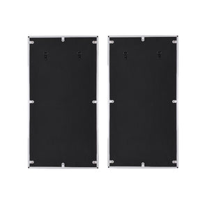 An eye-catching addition to any modern suite, the simple and classic design of this Chafik wall mirrors will add glamour to the atmosphere. It comes with 2 pieces in a pack, the geometric abstract pattern of the mirrors allows you to display them in an ar