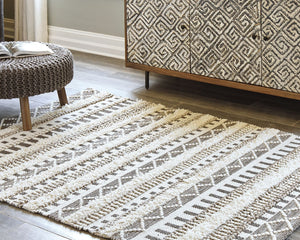Karalee - Ivory / Brown - Large Rug