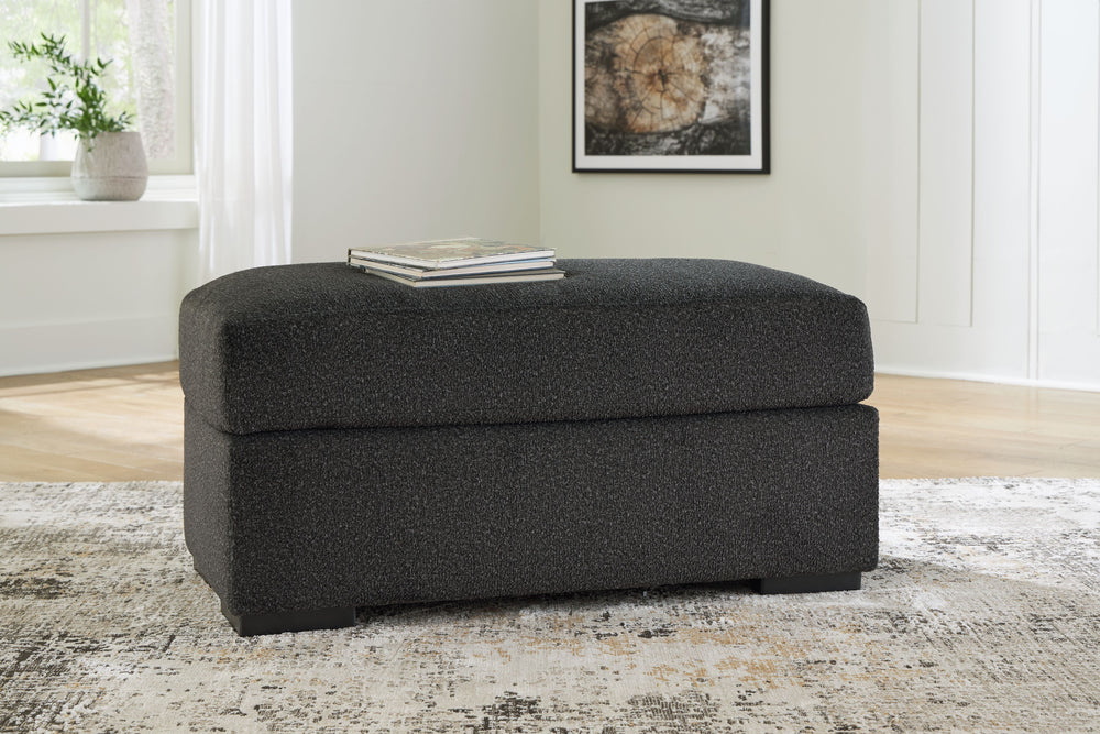 Your downtime should be super-cozyâ€”and super-chic. This ottoman encourages stylish indulgence as you lounge. Plush, chunky upholstery adds a relaxed yet eclectic twist to the transitional look. With this exquisitely comfortable and fashion-forward piece