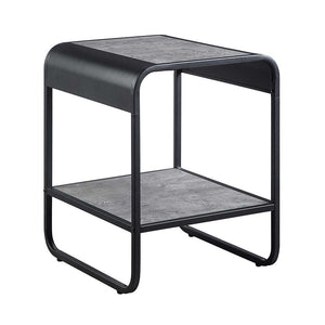 Raziela - End Table - Black - 16-"