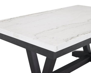 Varley Genuine Marble Dining Tbl