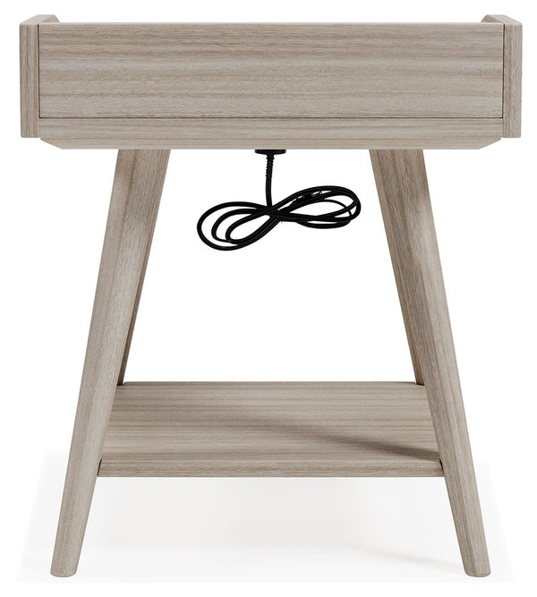 Blariden - Light Tan - Accent Table