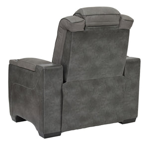 Next-Gen Durapella - Slate - Power Recliner/Headrest