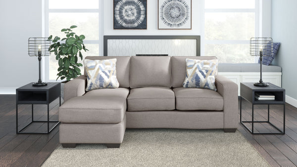Greaves - Stone - Sofa Chaise