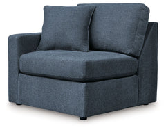 This left-arm facing corner chair is made with Next-Gen Nuvellaâ„¢ (polyester) fade-resistant, washable fabric. Fully finished on all sides, it pairs with other items in the series to make a modular sectional.<br><br><b>Additional Dimensions</b><br><ul><l