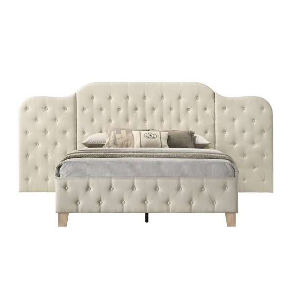 Ranallo - Queen Wall Bed - Beige & Natural