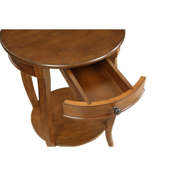 Alysa - End Table - Walnut