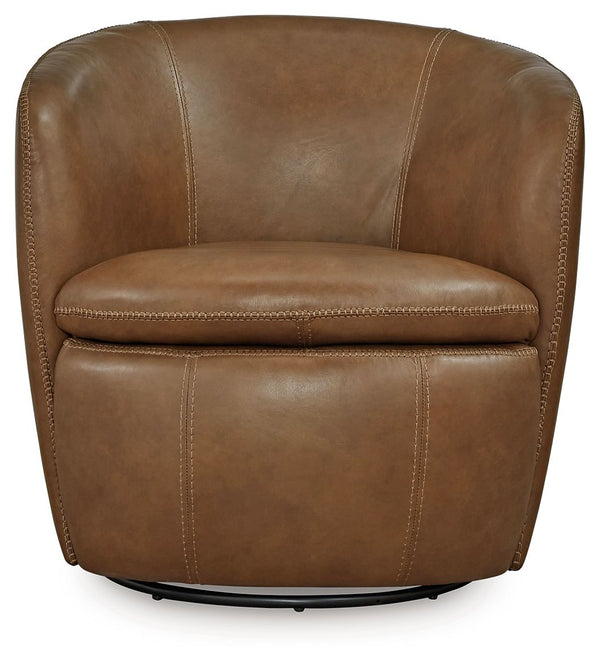 Kierreys - Caramel - Swivel Chair