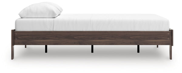 Calverson - Mocha - Queen Platform Bed
