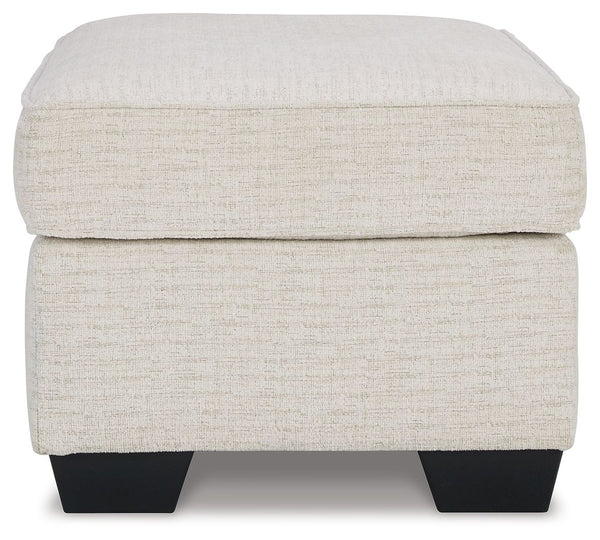 Cashton - Snow - Ottoman