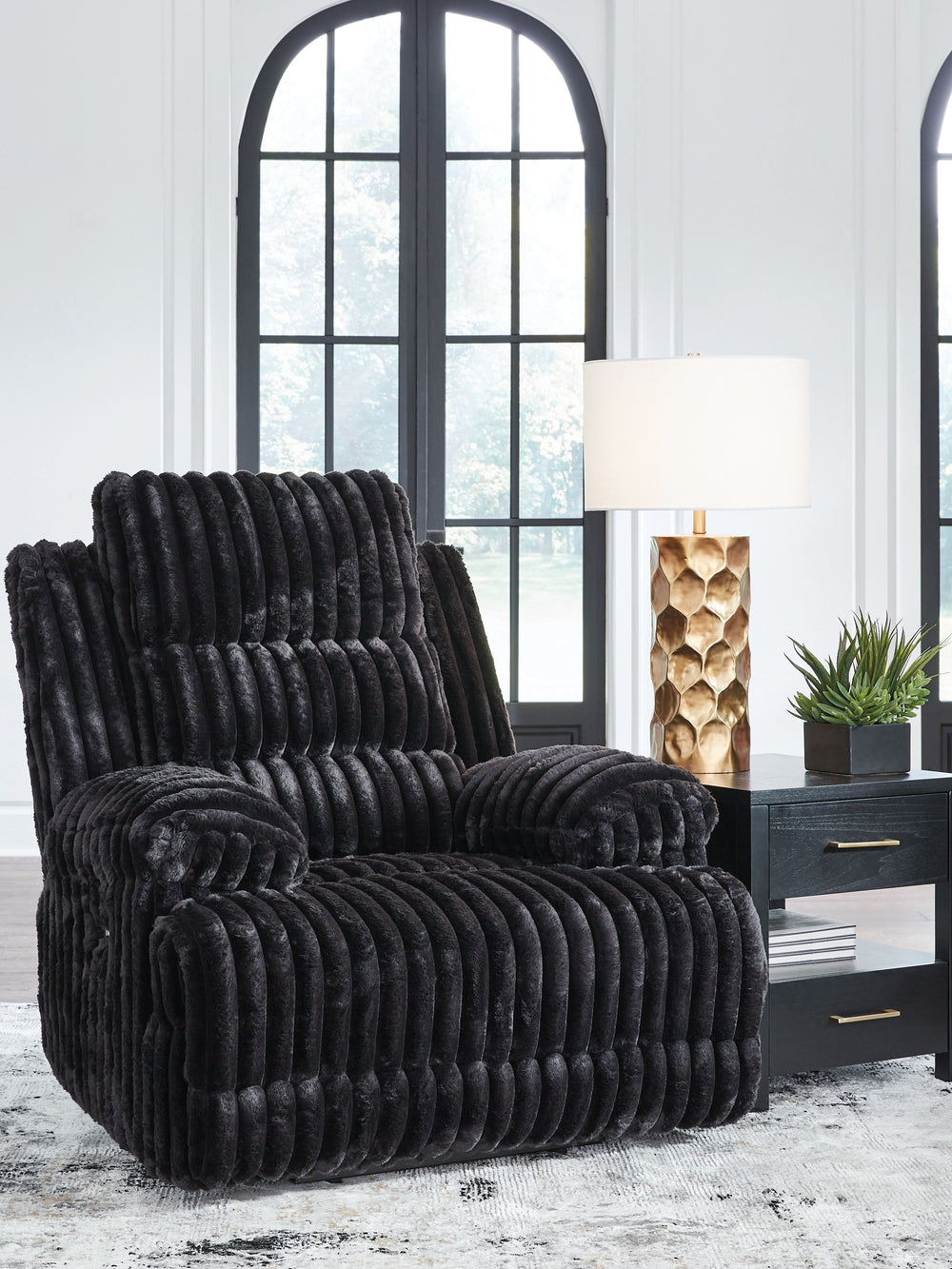 We donâ€™t know about you, but one look at this power recliner makes us want to settle in and never leave. Thereâ€™s so much to loveâ€”we-'ll start with its cozy corduroy and stylish contemporary design. Did we mention the generous seat and tall back, spe