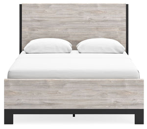 Vessalli - Gray - Queen Panel Bed
