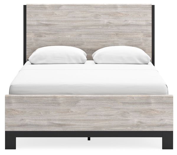 Vessalli - Gray - Queen Panel Bed