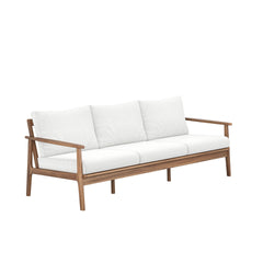 The Ashton Patio Sofa combines durability, comfort, and sleek design, making it the perfect addition to any outdoor space. Crafted from FSC-Certified Acacia solid wood, this sofa offers exceptional strength and natural weather resistance, ensuring it with