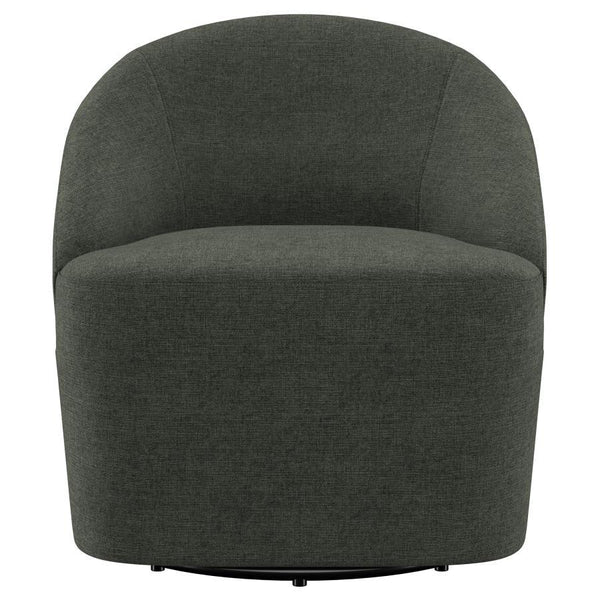  encouraging conversation and offering versatility in a multifunctional living space. The chair is a take on a classic club silhouette