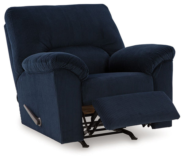 Simplejoy - Navy - Rocker Recliner