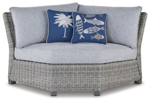 Naples Beach - Light Gray - 3 Pc. - Sectional Lounge