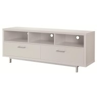 Entertainment Units Low TV Console w/ Metal Base