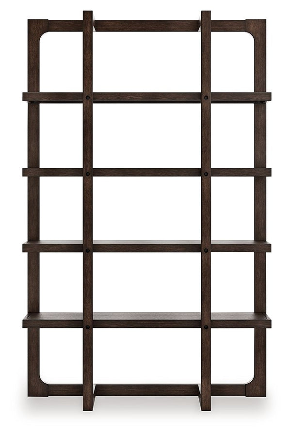 Breckington - Dark Brown - Bookcase