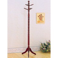 Coat Racks Coat Rack with Twisted Post