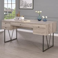 Desk with Four Drawers