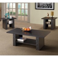 Occasional Table Sets Contemporary 3 Piece Occasional Table Set