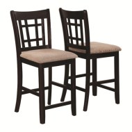 Lavon Casual Lattice Back Counter Height Stool