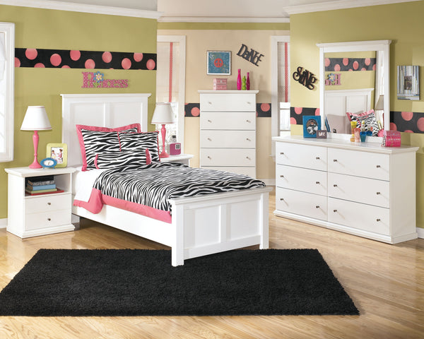Bostwick Shoals - White - Twin Panel Bed