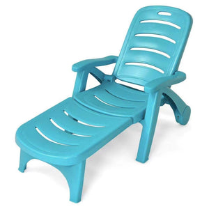 This is our outdoor chaise lounge which will be a great shining point to your outdoor living space. Â  It is perfect for a nap  relaxing and relieving your pressure. High back with 5 adjustable positions  you can adjust the height of the back as you like.