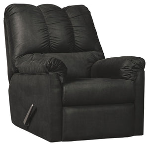 Talk about fine lines and great curves. Thatâ€™s the beauty of this rocker reclinerâ€”made to suit your appreciation for clean, contemporary style. Comfy pillow top armrests, designer tailoring and an ultra-soft upholstery that holds up to everyday living
