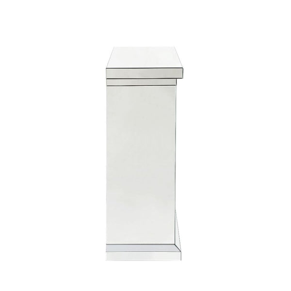 Noralie - Fireplace - Mirrored & Faux Diamonds - 40"