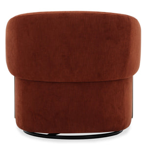 Finley - Swivel Accent Chair - Island Rust