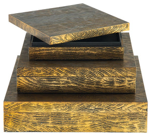Keldy - Antique Brass Finish - Box Set (Set of 3)