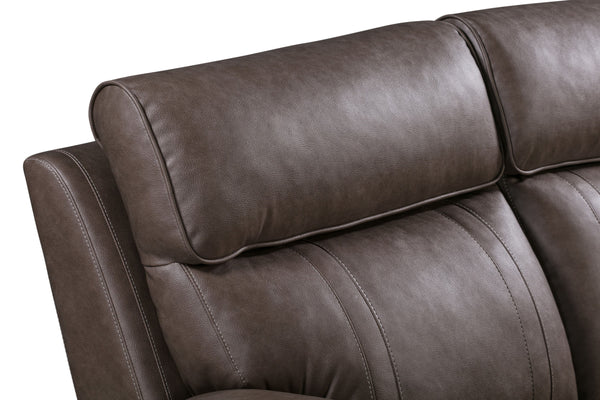 Theon - Manual Reclining Sofa And Loveseat - Stokes Toffee