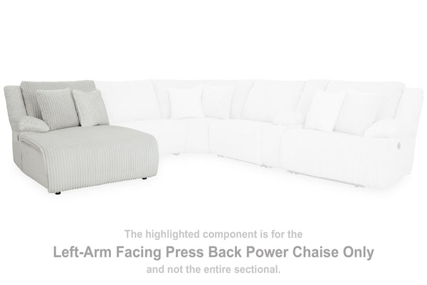 Top Tier - Alloy - Laf Press Back Power Chaise