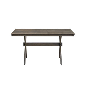  offering both elegance and stability. The accompanying chairs and bench come with padded seat cushions