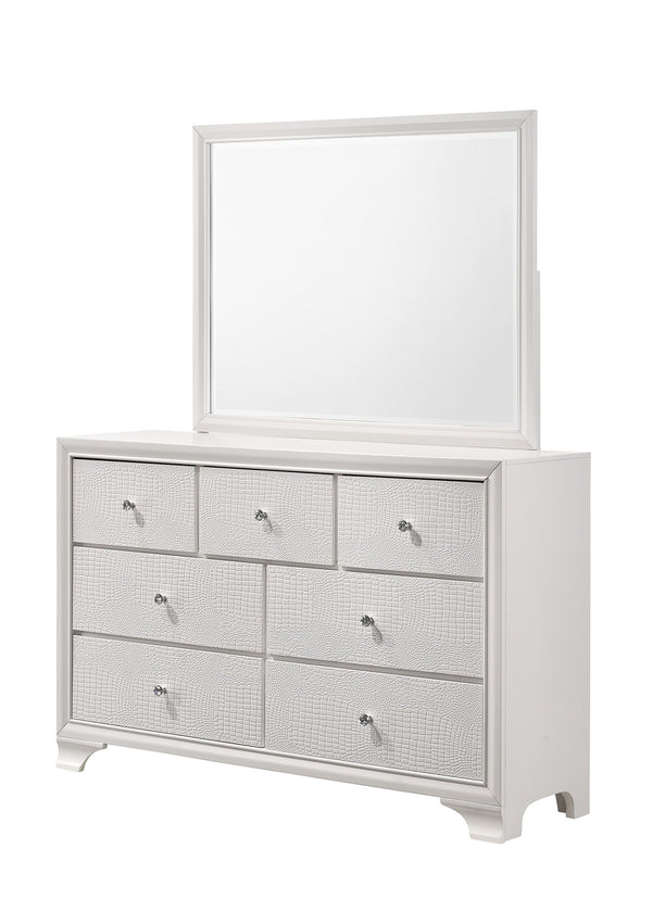 Lyssa - Queen 4 Piece Bedroom Set - Oat / Frost