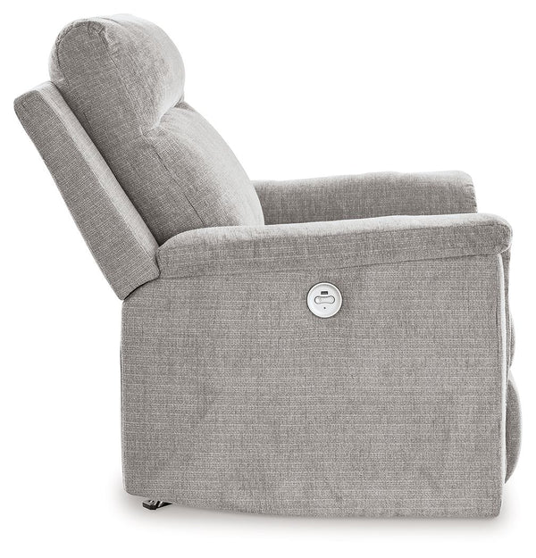  this power rocker recliner invites you to sink into ultimate comfort. And with its tranqu