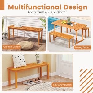 Please avoid leaving it outdoors in the rain to extend its lifespan<br>Crafted of natural acacia wood  reliable  warp-resistant  built to last<br>The wood surface through delicate craftsmanship is smooth and splinter-free<br>Regular application of wood oi