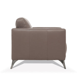 Malaga - Chair - Taupe Leather