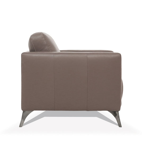 Malaga - Chair - Taupe Leather