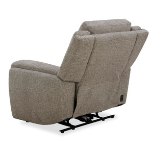  the Penfield has stylish two-tiered track arms. With comfort